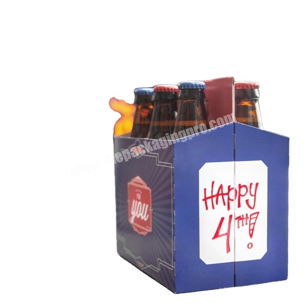 OEM Factory wholesale sticky note corrugated packaging box for wine