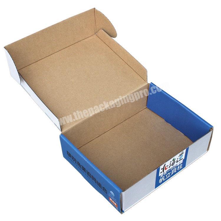 OEM Factory wholesale white printing multi sizes package shipping cardboard gift box
