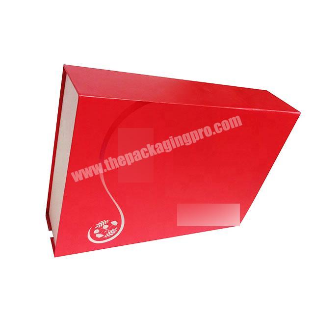 OEM gift boxes with magnetic closure custom wholesale lid wedding dress box