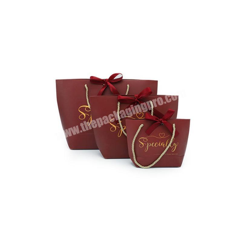OEM High-End Recyclable Wholesale clothes luxury gift box set packaging for shopping bag
