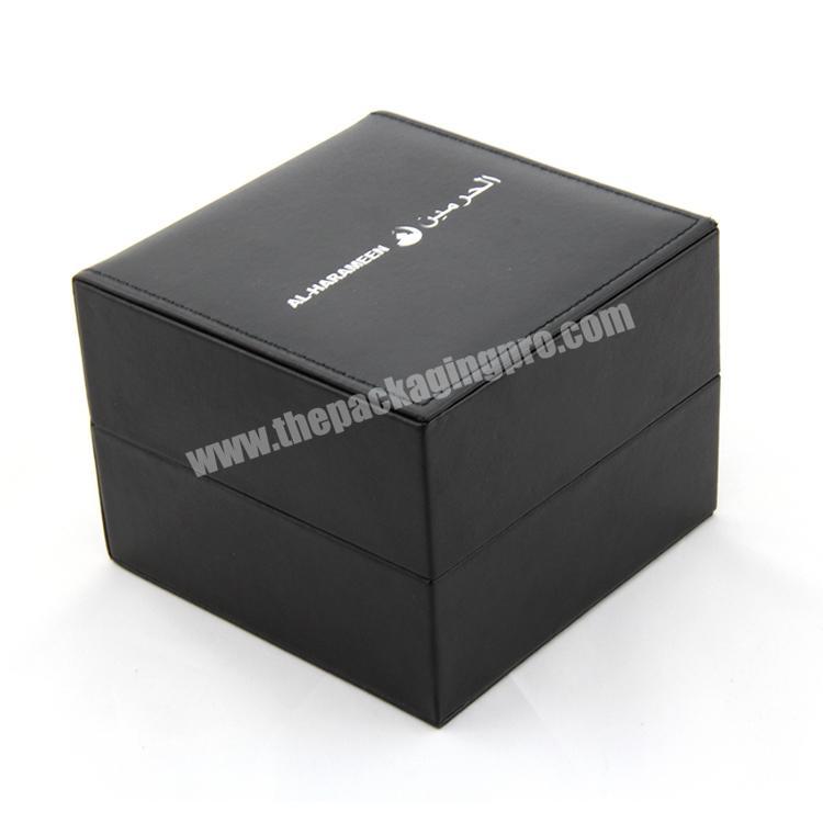 OEM High Quality Cheap Custom Matt Black Paper Watch Box Packaging Gift Printing Box for watch