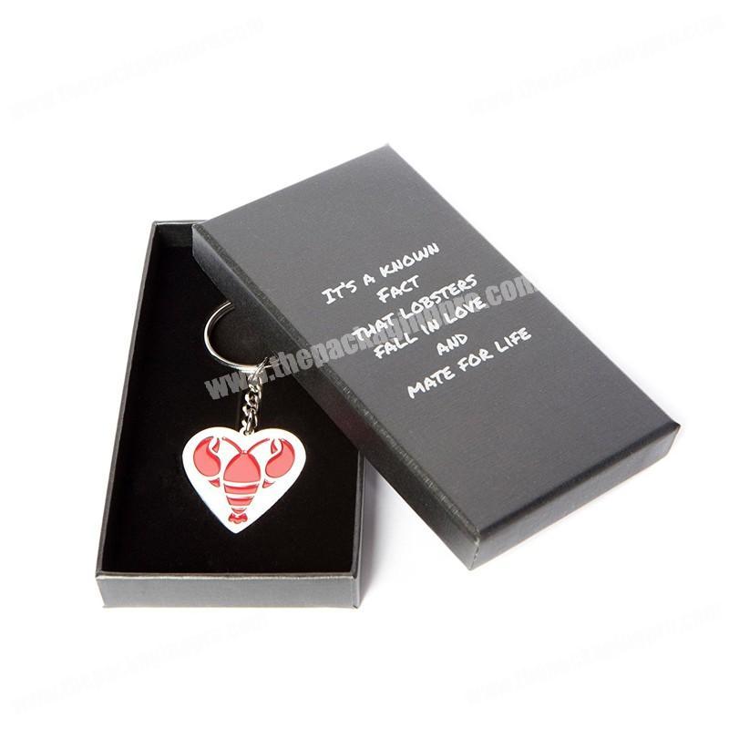 OEM logo printing small lighter luxury custom cardboard paper pen packaging keychain gift box