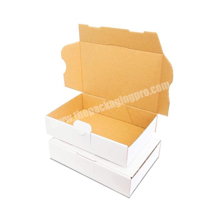 Oem paper box Cardboard matte black hair shipping packaging corrugated custom mailer box Corrugated aircraft box