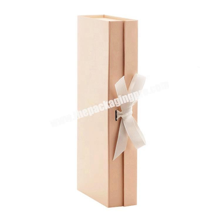 OEM paper cardboard magnetic closure box with custom logo