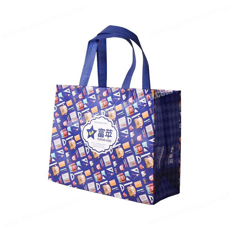 OEM production reusable fashion non woven bag with lamination