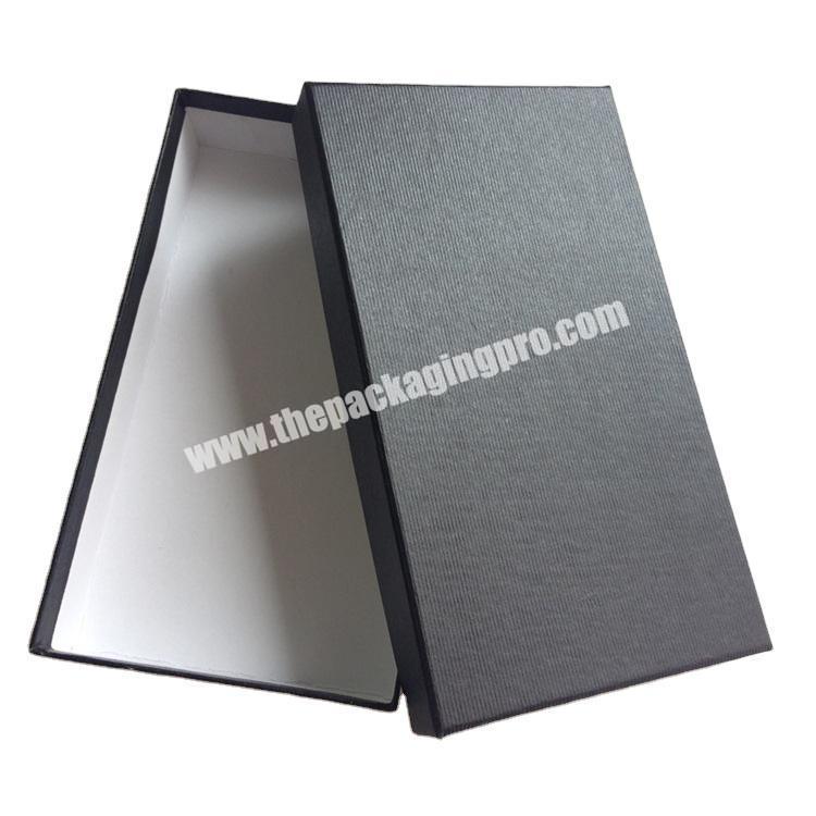 OEM T-shirt packaging paper box craft paper box with window printing paper box for clothes