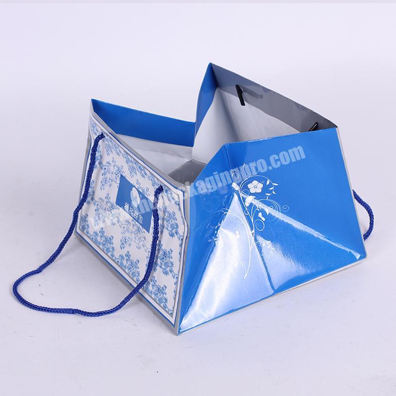 OEM Top Quality Luxury Gift Paper Shopping Bag For Clothing