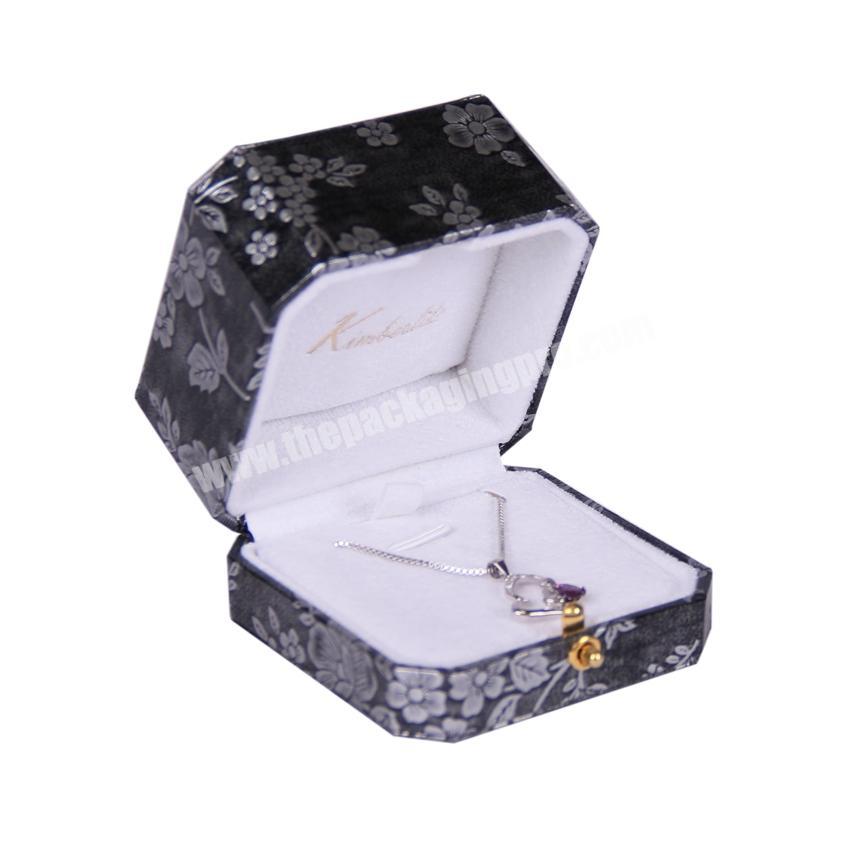 OEM Vintage ring jewelry box cardboard paper packaging boxes