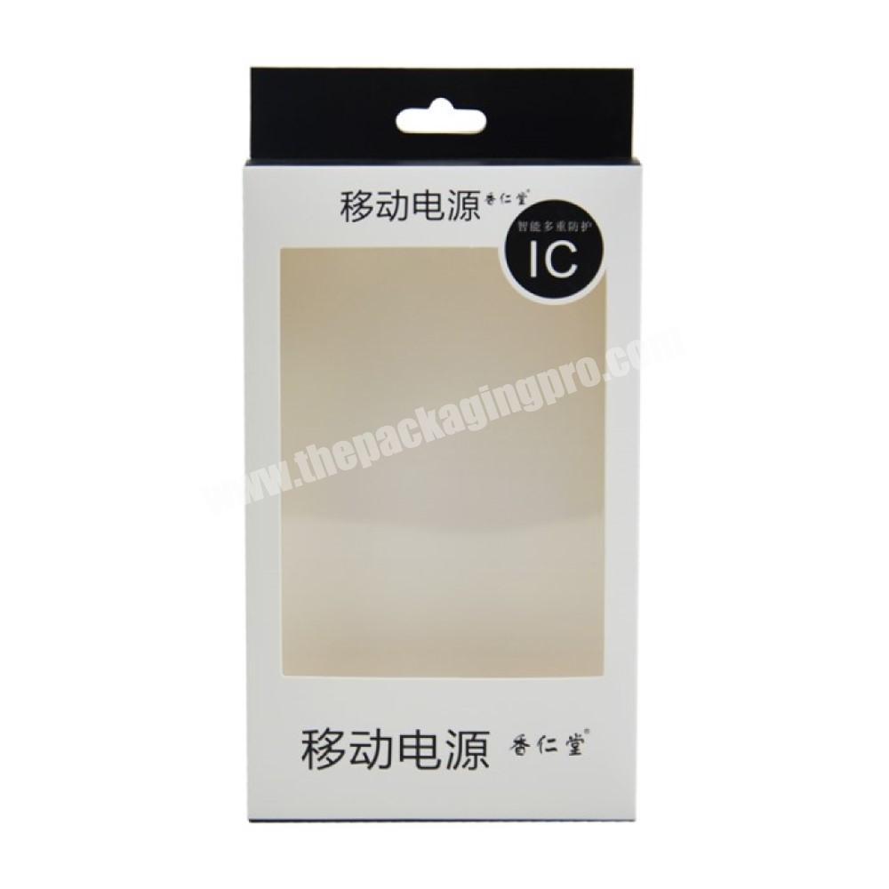 Oem Wholesale mobile phone case packaging box for cell phone back cover packing box with window