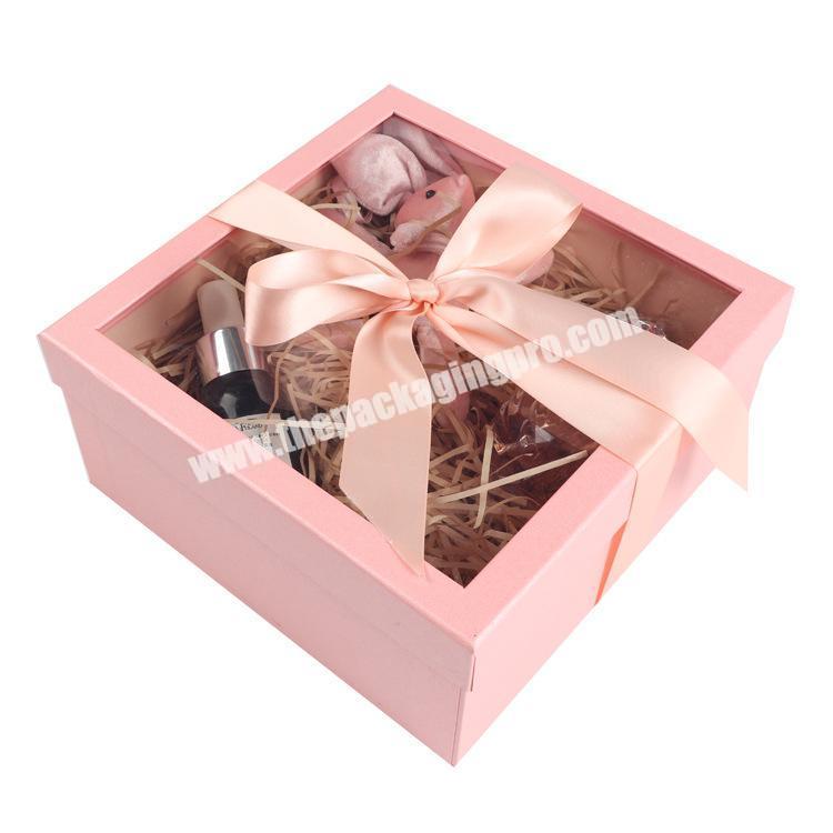 OEM Wholesale New Creative Candy Boxes Wedding Favors and Gifts Box Luxury Boxes with Silk Bow