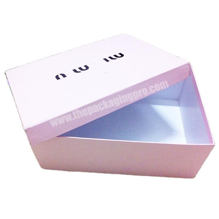 Online best service paper box wholesale shoe packaging box for women's shoe packaging