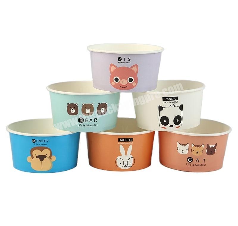 online shop hot sale rice paper water bowl custom print paper bowls paper kraft bowl for sell
