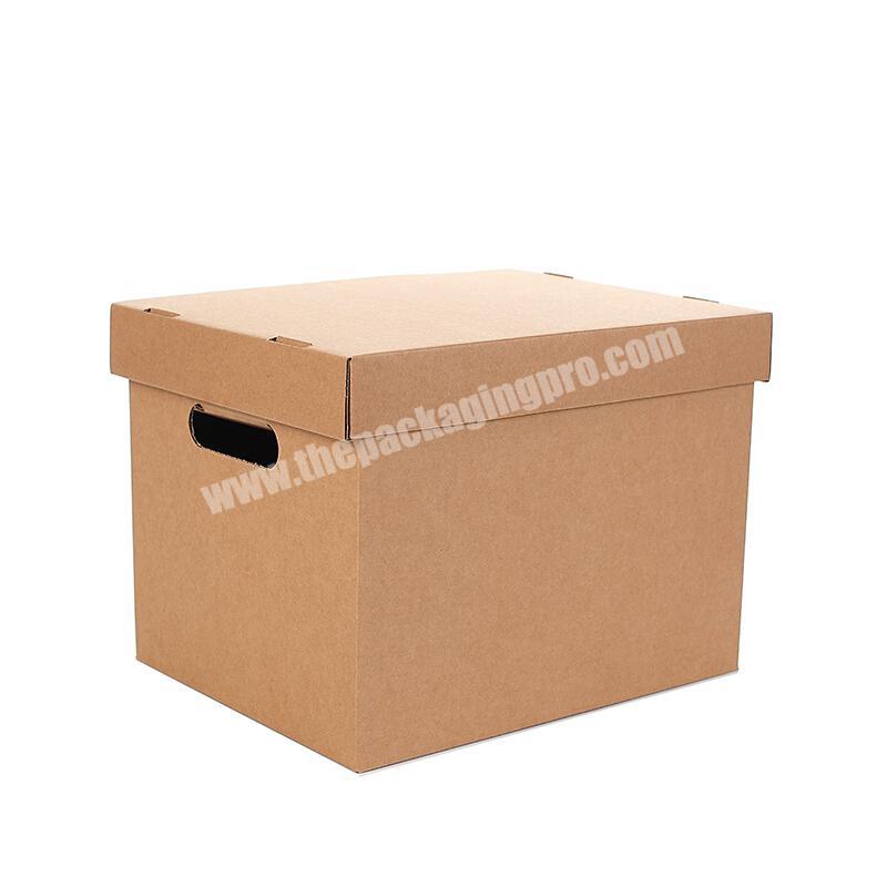 Outside Camping Pack Boxes Custom Brown Corrugated Cardboard Packaging Shipping Paper Carton Box Cardboard Boxes Brown For Sale