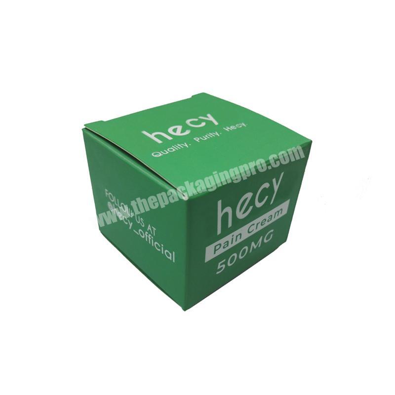 Package oem art paper Packaging Double side printing candle pvc box