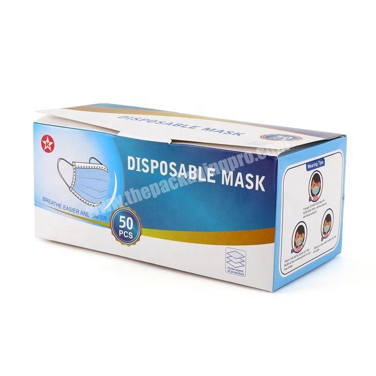 Packaging Box for Surgical Face Mask,Box Packaging For Surgical Mask packaging box