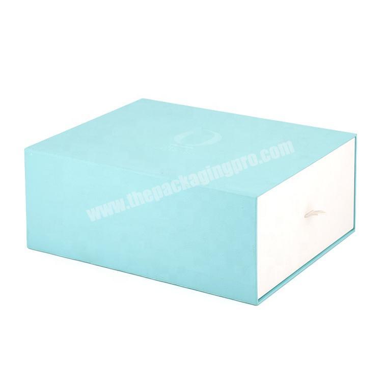 Packaging Design Rigid Cardboard Custom Shoe Box With Logo
