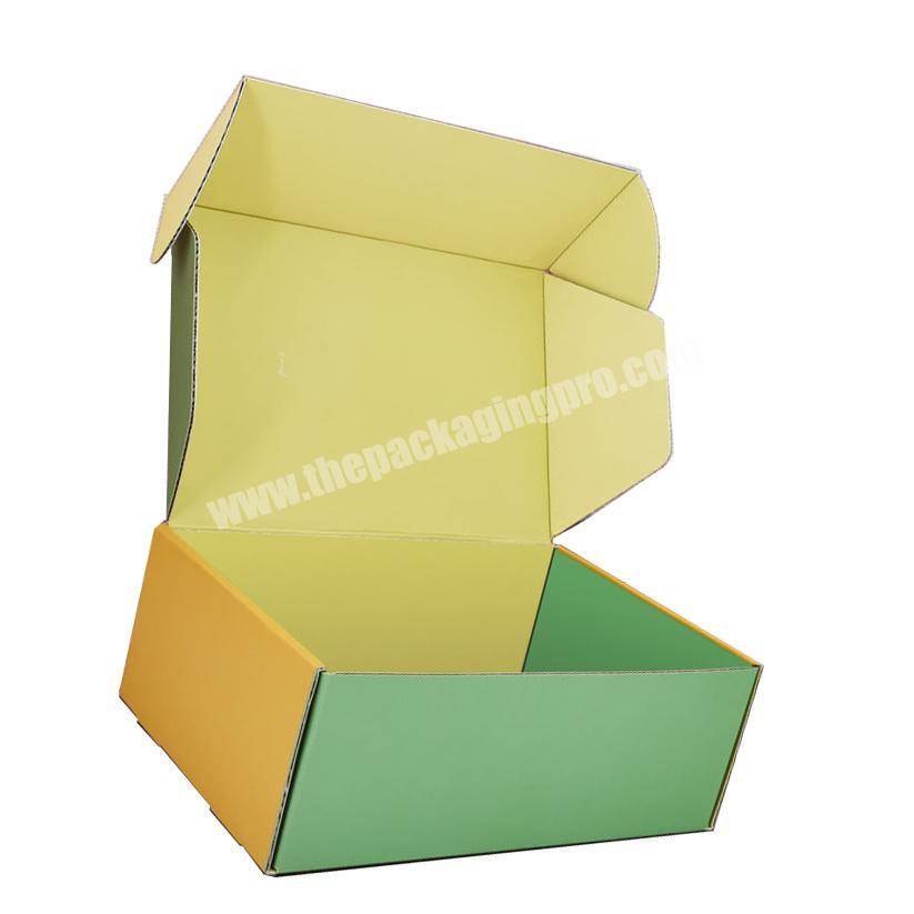 packaging full color free sample corrugated shipping foldable automatic parts packing for sale gift carton box