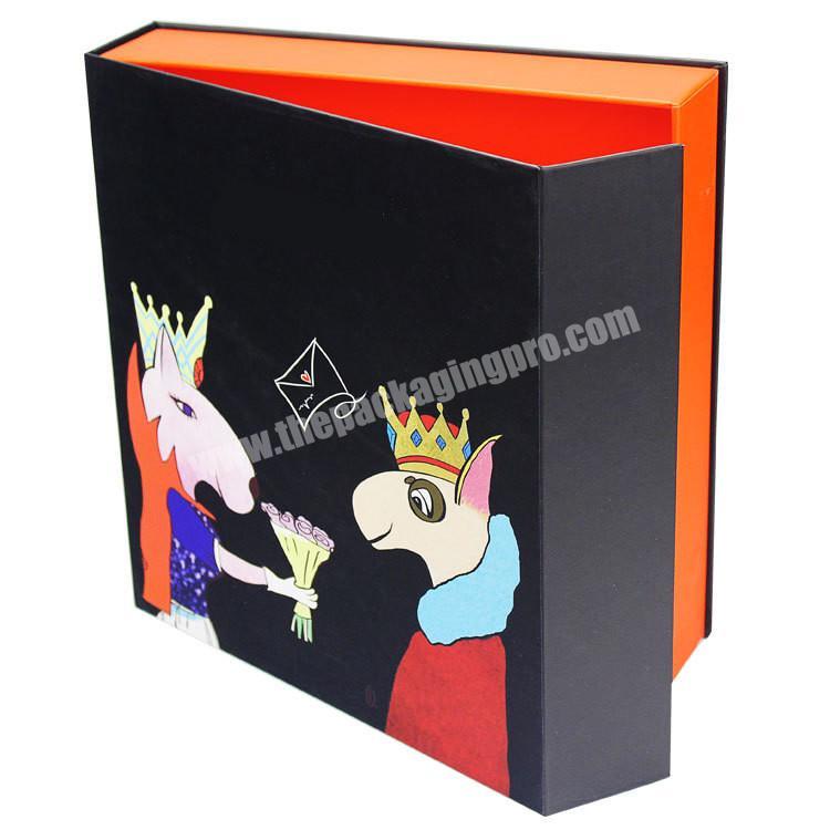 Packaging luxury durable custom design paper cardboard cookie gift boxes
