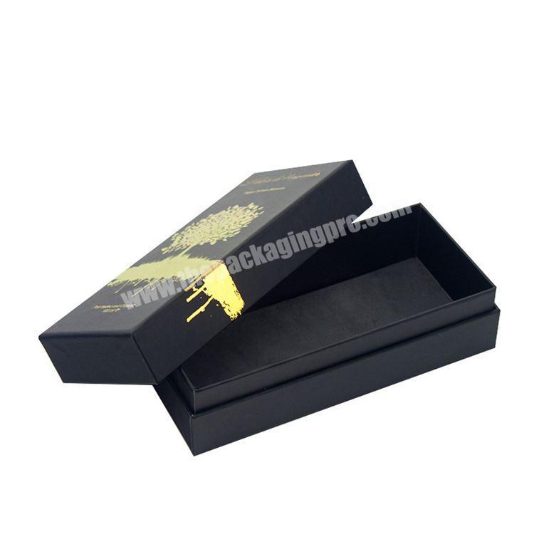 Packaging Printing Box Storage Black Carton Gift Box
