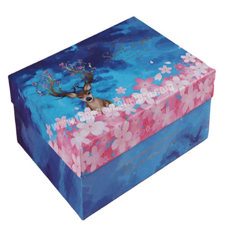 packing box lash cardboard distribution box with lid gift boxes