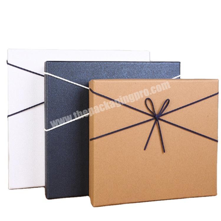 packing box rectangle acrylic gift box with lid gift boxes