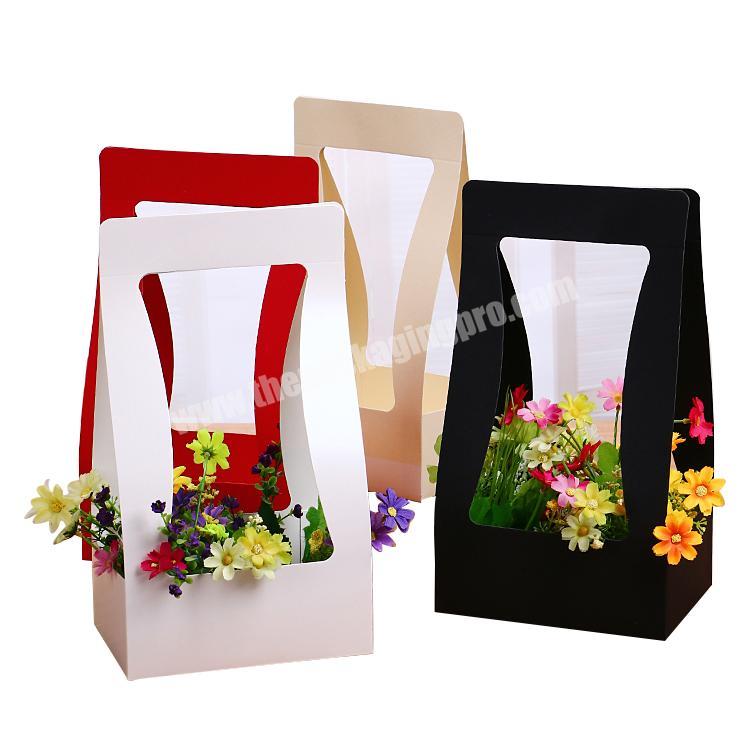Paper Bag Flowerpot Fresh Plant Flower Carrier Bags