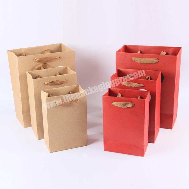 paper bags with your own logo kraft little bags customized gift bag and gift box