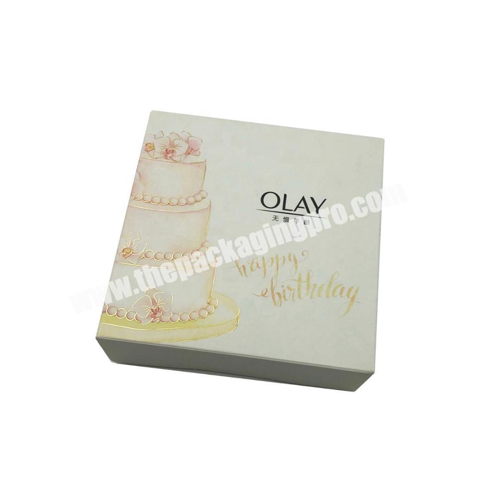 Paper Box Birthday Wedding Party Kraft Paper Box Packaging Candy Cookies Cup Cake Gift Boxes Cardboard