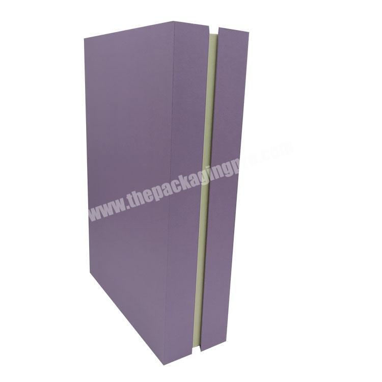 Paper box manufacturer New design gift box packaging black color big size gift packaging box