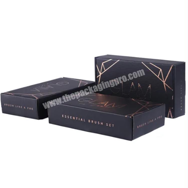 paper boxes black clothing box packaging boxes