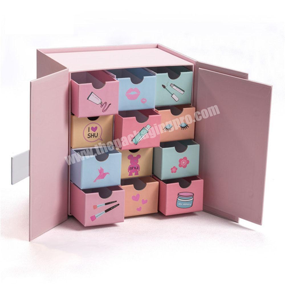 Paper Cardboard Jewelry Cosmetic Gift Storage Box Packaging Makeup
