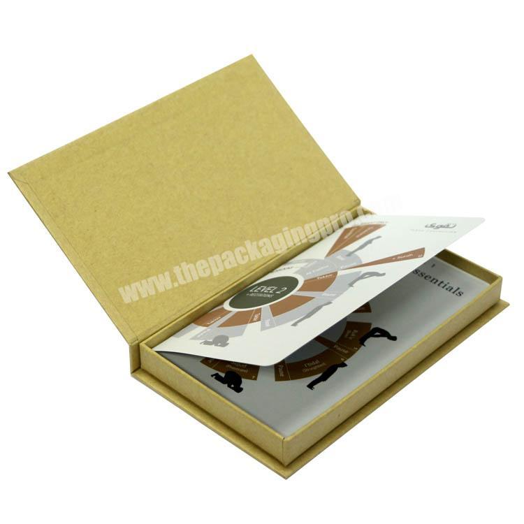 paper gift box packaging for paper card