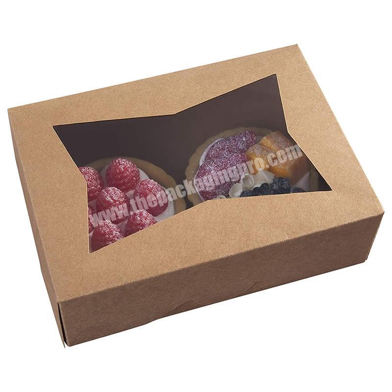 Paper gift ribbon boutique gift box packaging clear gift box