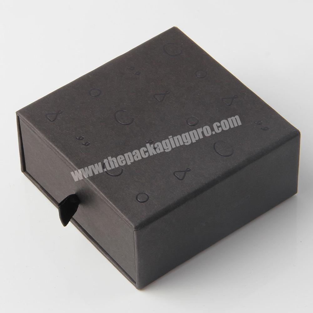Paper jewelry packaging custom boxes with logo supplier