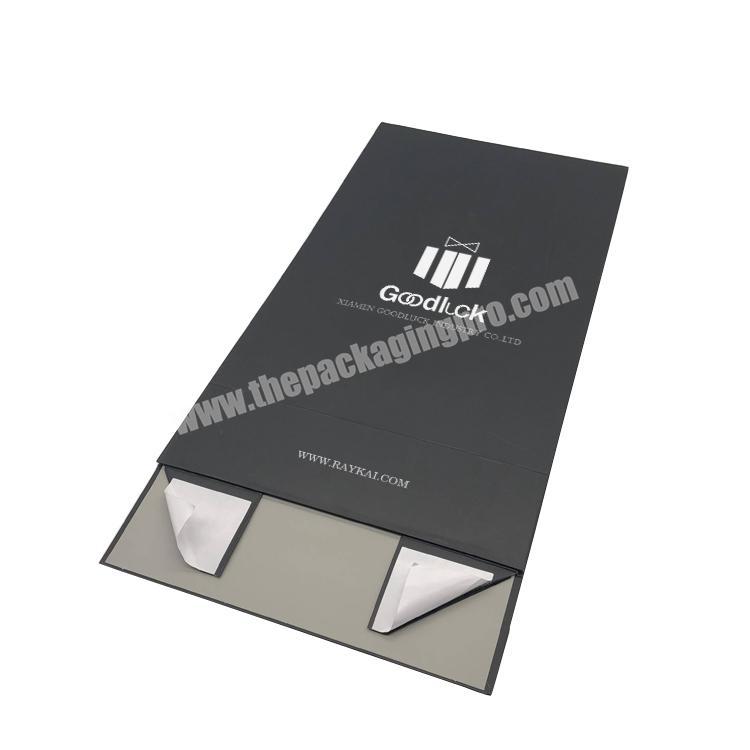 paper luxury packaging cardboard magnetic lid gift box custom print