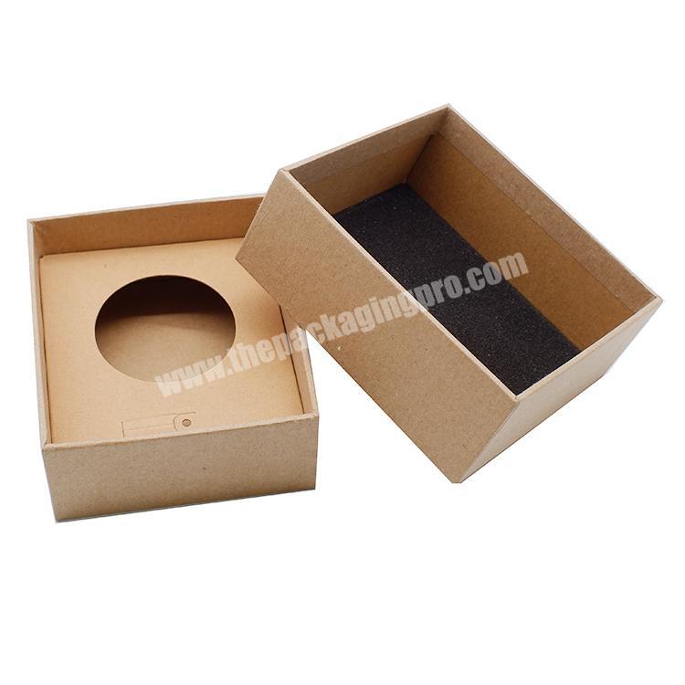 Paper Material And Coated Paper Type Small Kraft Brown Paper Boxes