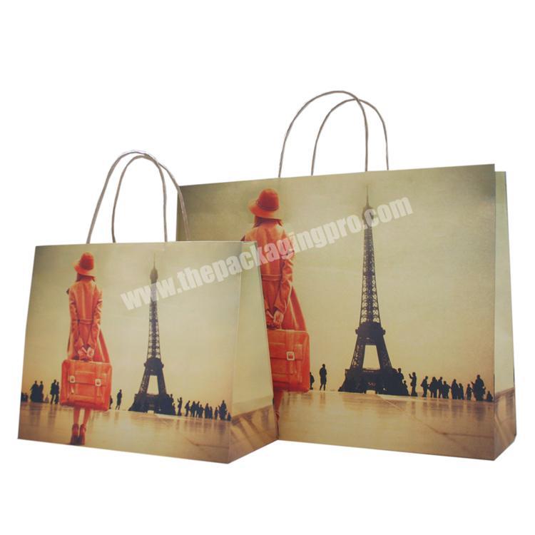 Paper Package Manufacturer customized water resistant clothing packaging handmade gift bags