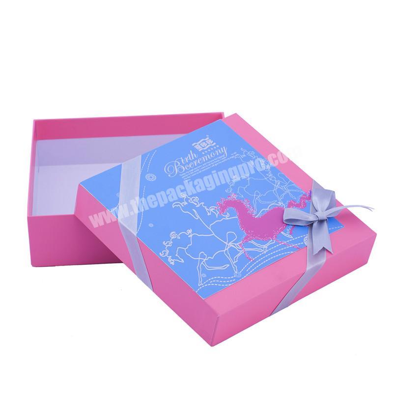 paper packaging custom scarf gift box