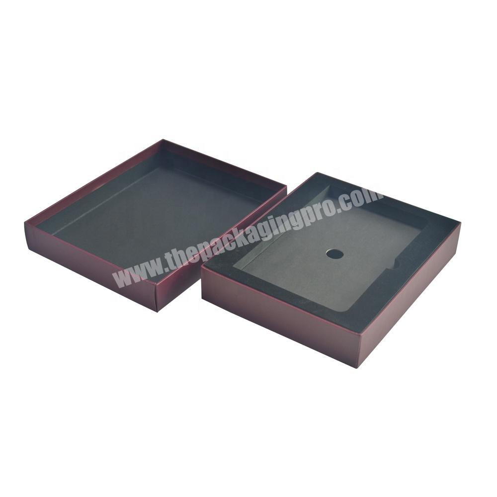 Paper Packaging Electronic Products Tablet Computer Gift Box With Inlay And Lid