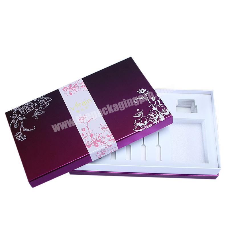 Paper packaging lipstick and paperboard paper lipgloss box personal care lipstick use paper box