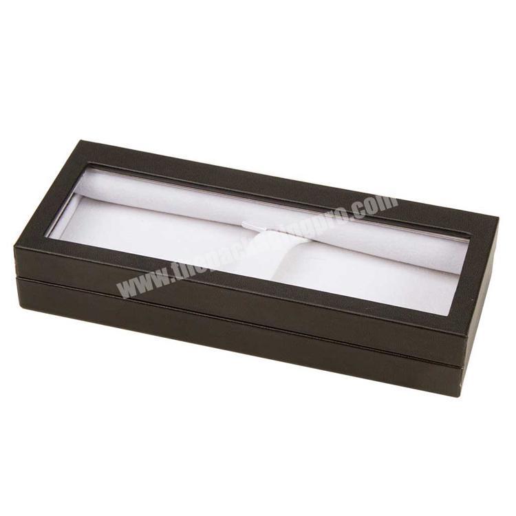Paper Packaging Plant wedding souvenir folding gift box with clear PVC window
