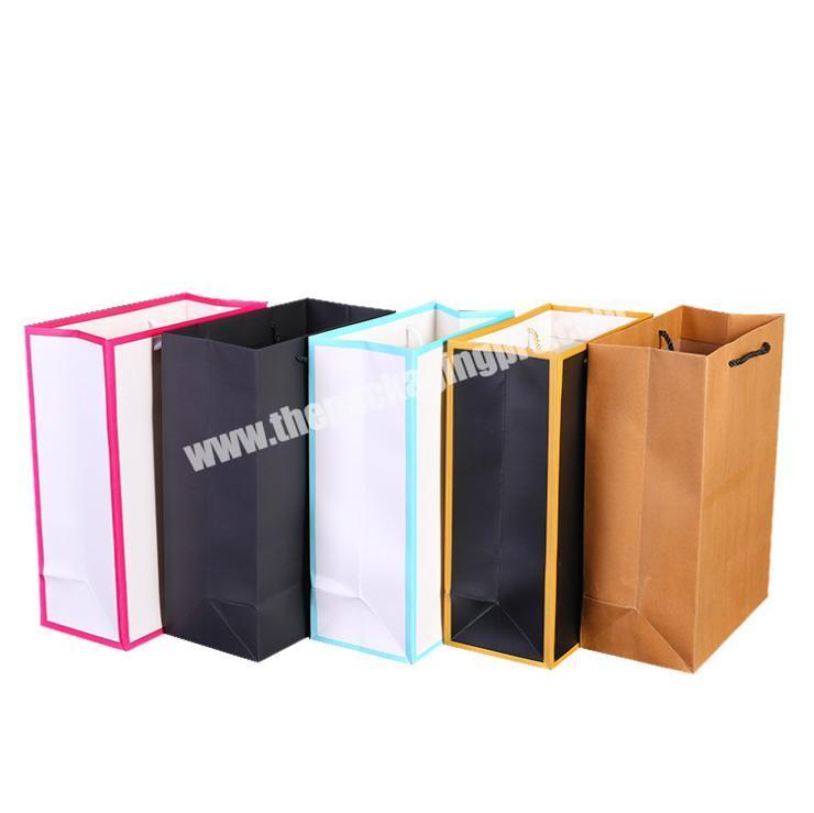 paper pouch for shoes luxury shopping bag packaging bag logo printed