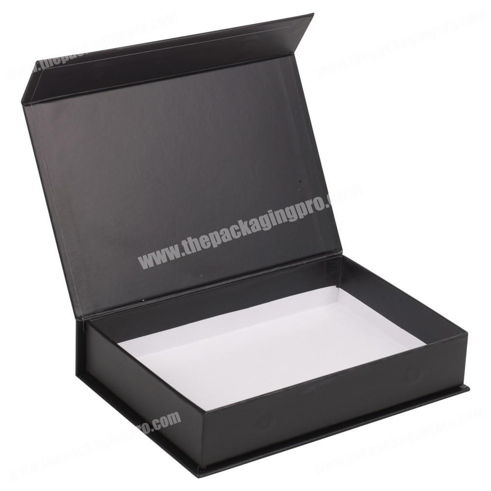 Paperboard Business Card Storage Box Magnetic Closure Custom Gift Box