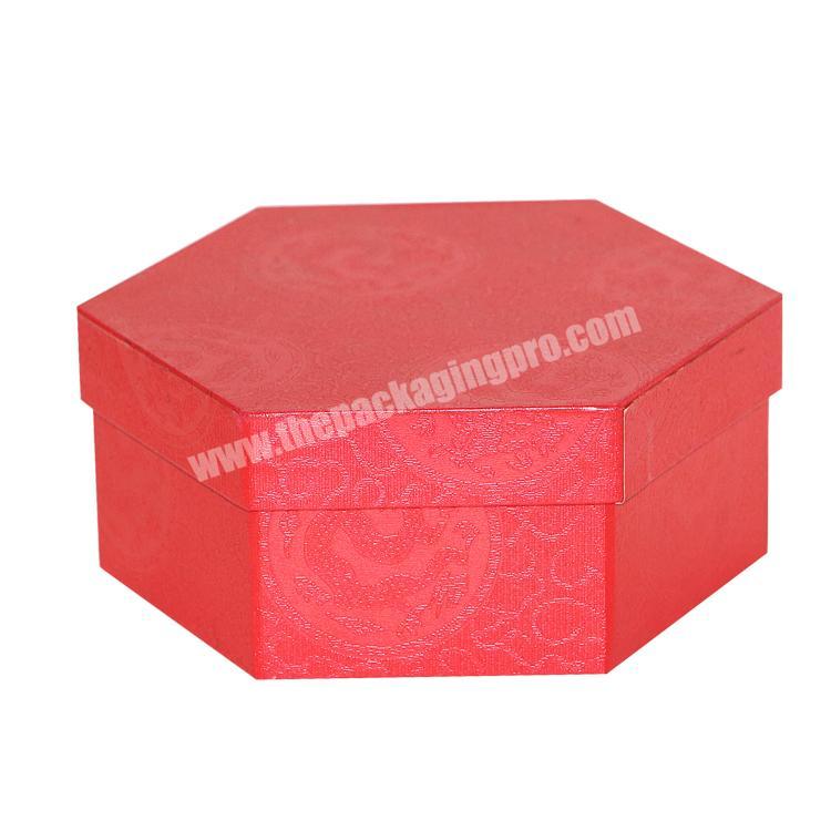 Paperboard Paper Type and APPAREL Industrial Use hexagon hat boxes