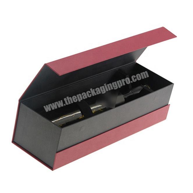 paperboard whisky wine packaging box with high grade EVA