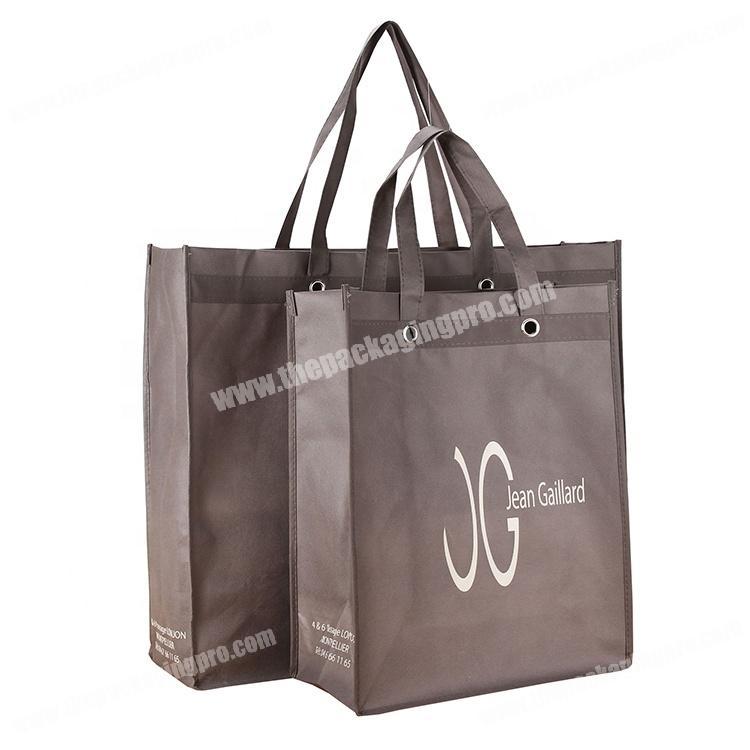 Parkas carry grocery shopping reusable non woven shopper bag