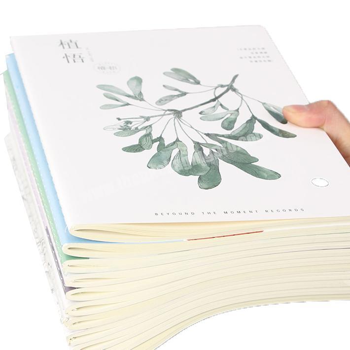 Perfect binding custom printed school class notebooks wholesale