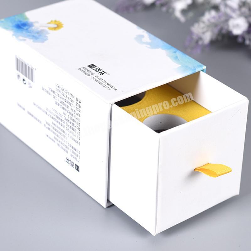 Perfume Medical Frozen Food Premium Colored Packing Marble Mailer Drawer Card Heavy Duty Paper Boutique Box