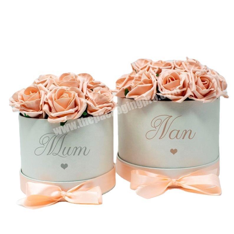 Personalised Mother's Day flower hat box romantic flower rose gift box home decor gifts