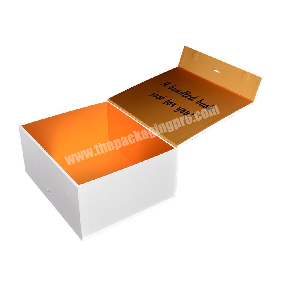 Personalised Printed Chipboard Golf gloves Magnetic Closure Gift Box With Silk Ribbon for golf balls Packaging